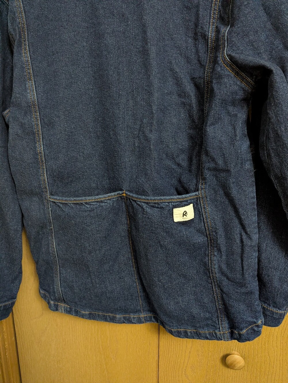 NWT Ripton Sport Utility Jean Jacket Blue Collar - Picture 7 of 14